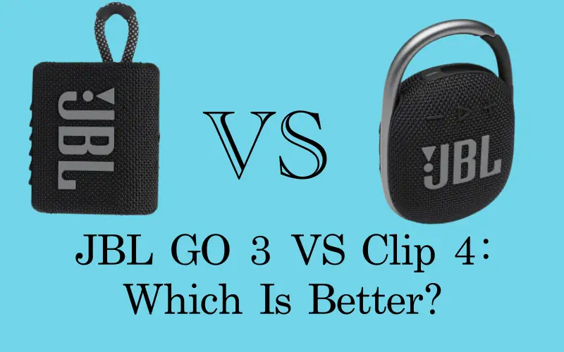 JBL GO 3 VS Clip 4